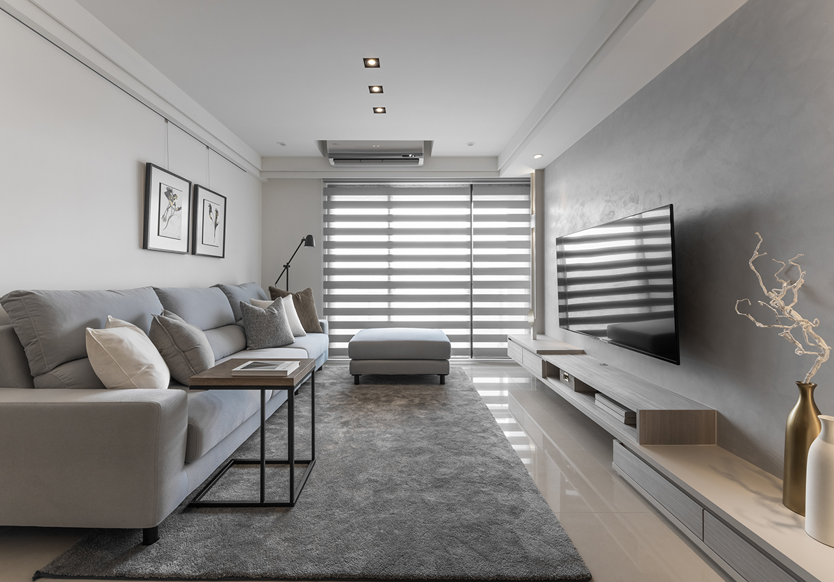 家装设计案例鉴赏——简约温馨时光三代同堂现代美式宅-6