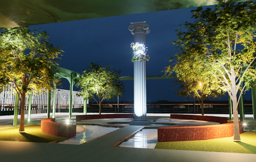 SKY ROMA: A Rooftop Block Creative Space Design Project-15