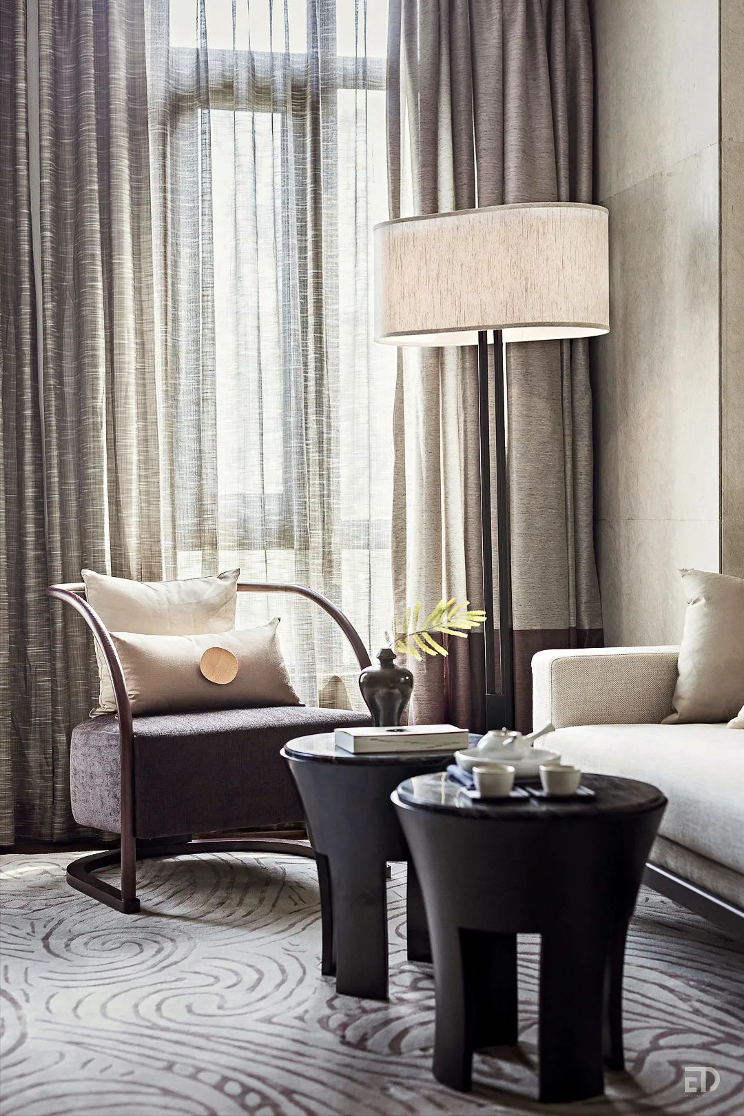 建业比华利庄园别墅样板房设计丨中国新乡丨戴勇设计研究室-38