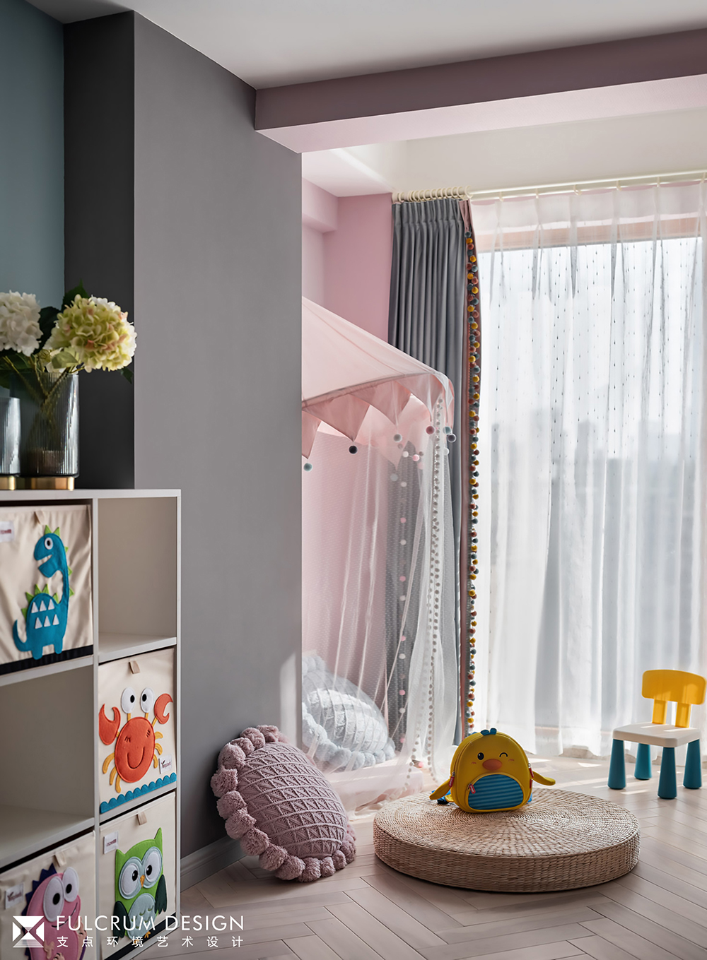 57平米 LOFT 的神奇变身 · 现代美式空间魔法丨支点设计-45