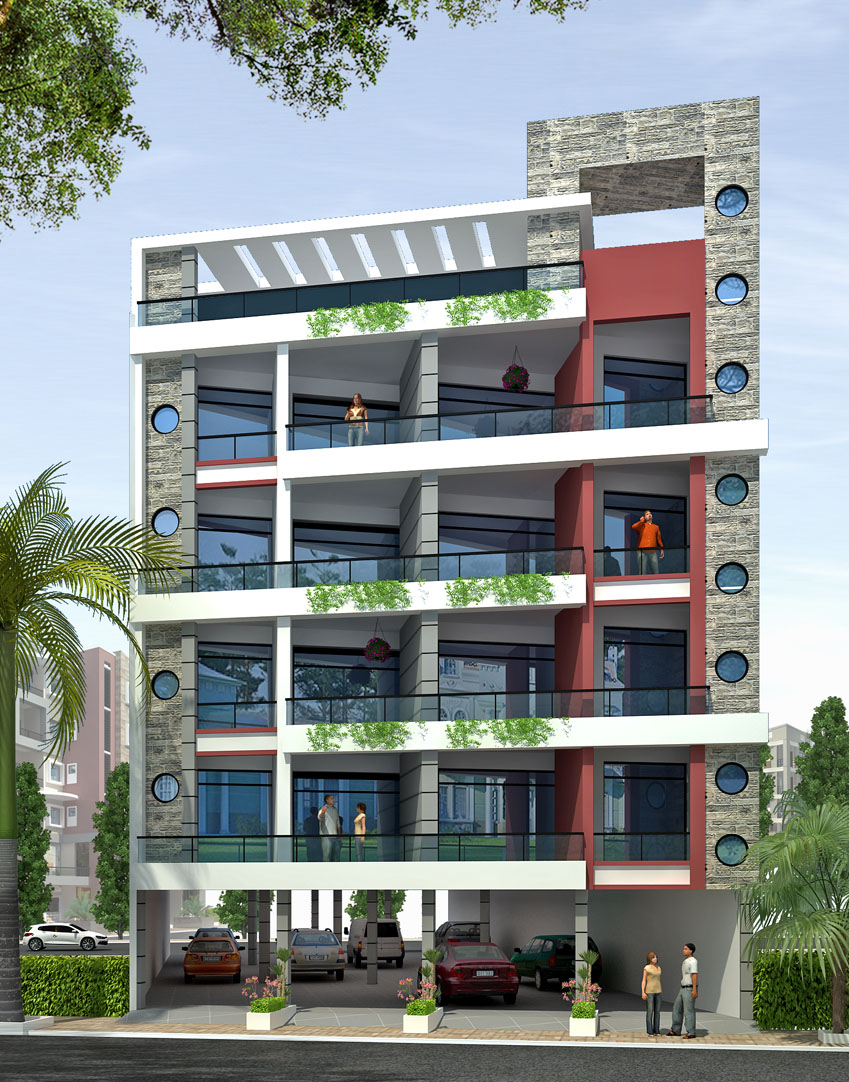 国际设计团队打造的城市公寓概念设计-2