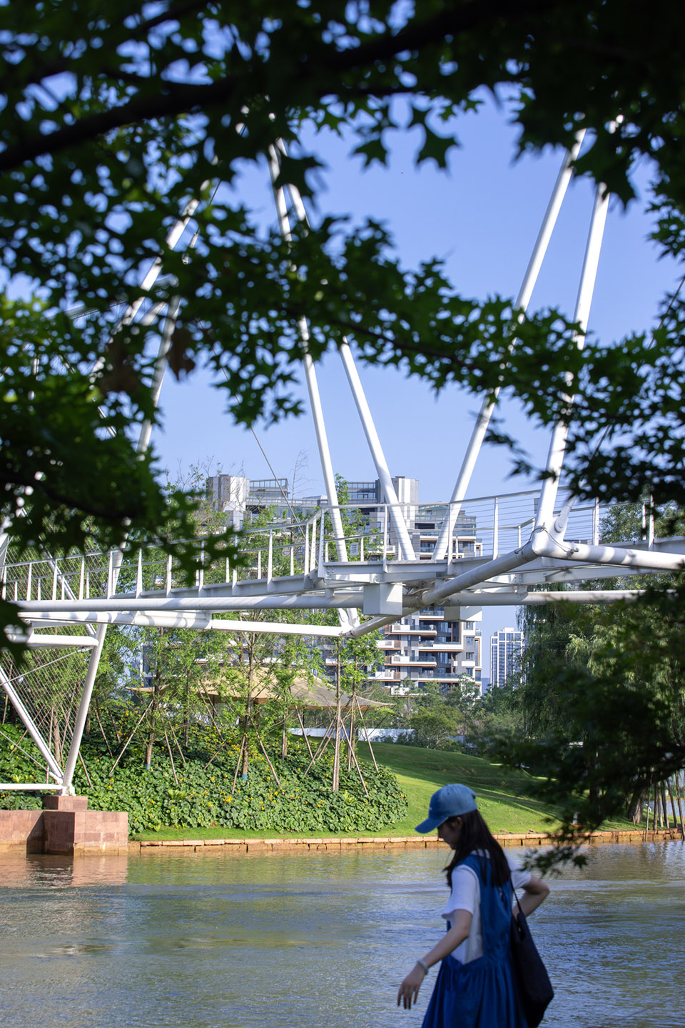 麓湖伊甸岛步行桥丨中国成都丨unarchitecte-121