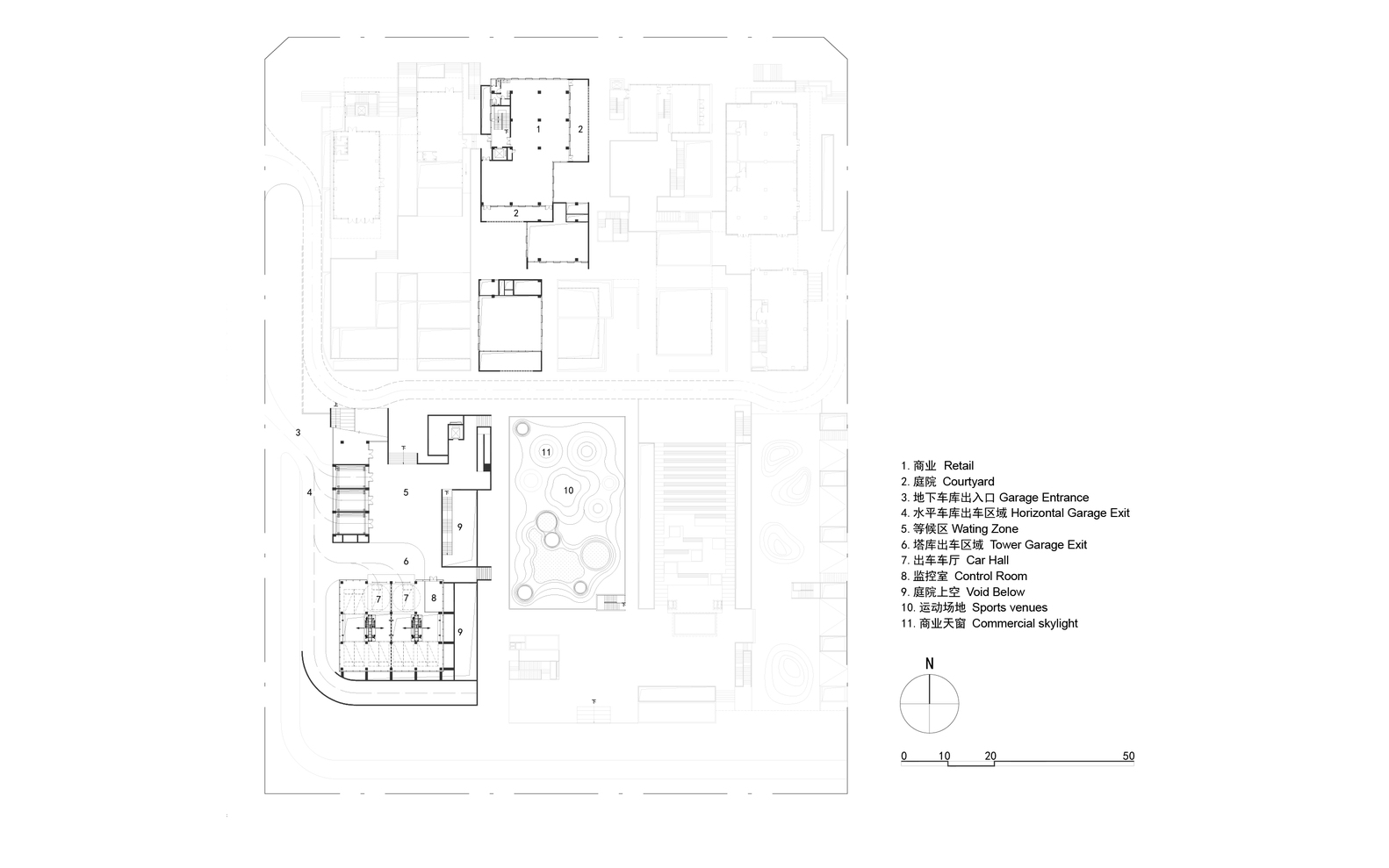 深圳万科社区 A1-B2 与公交车站-65