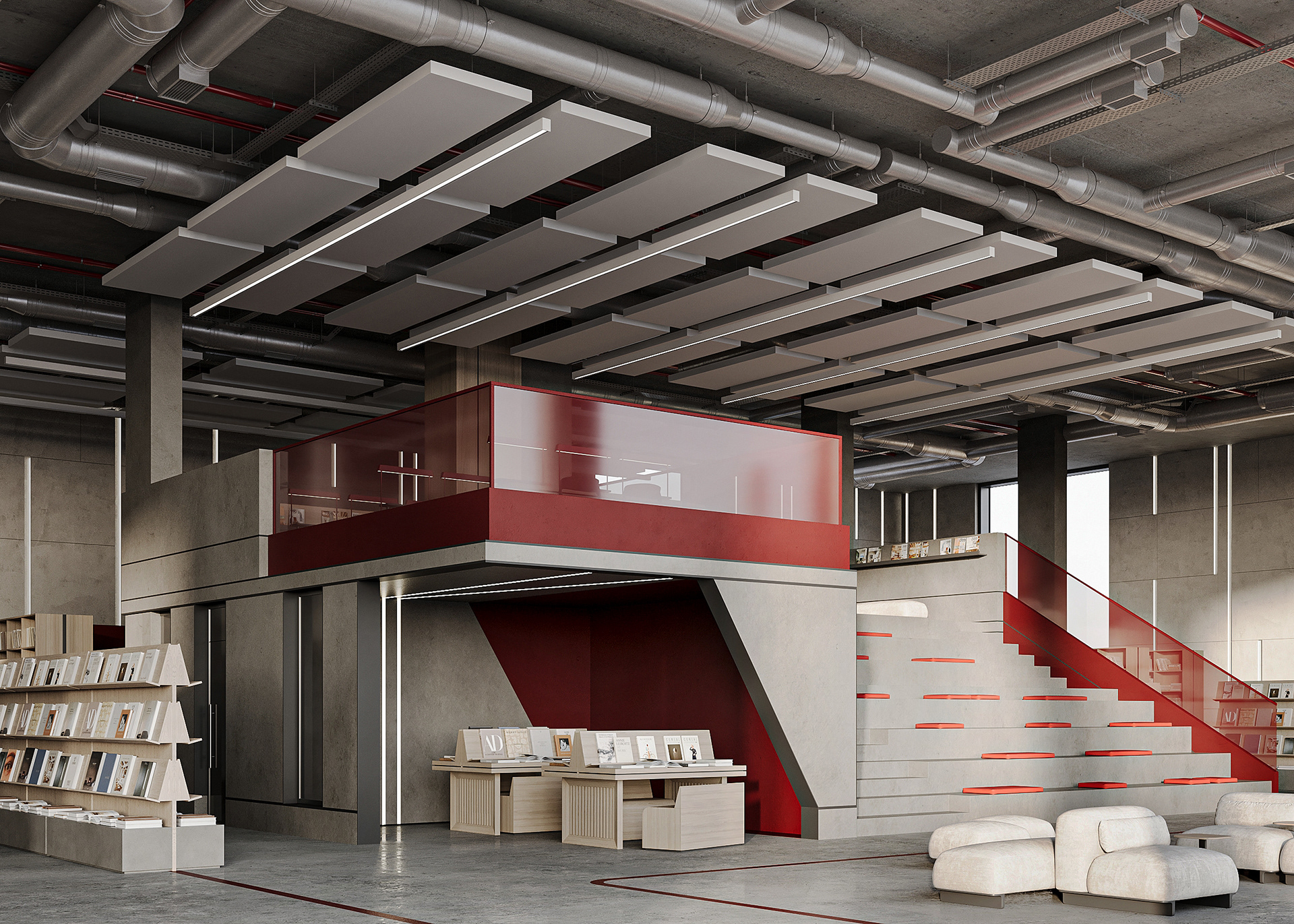 Red library 阅读区-3