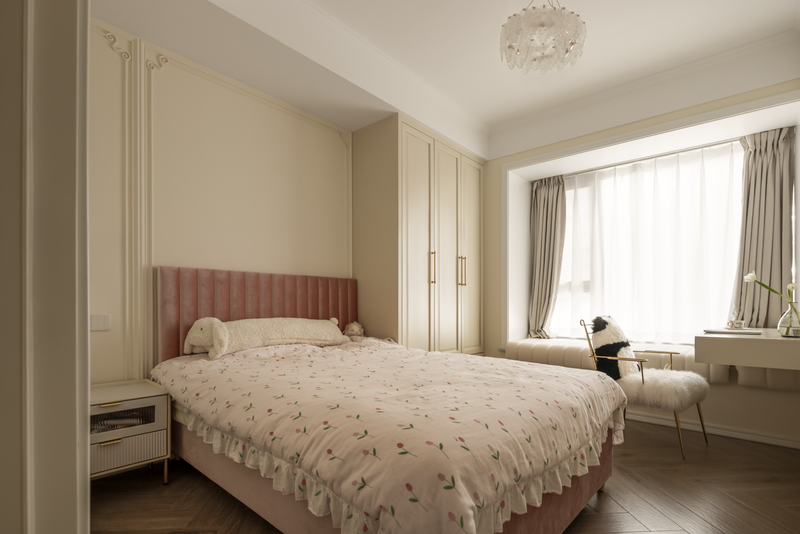 四口之家法式轻奢风雅居设计-14