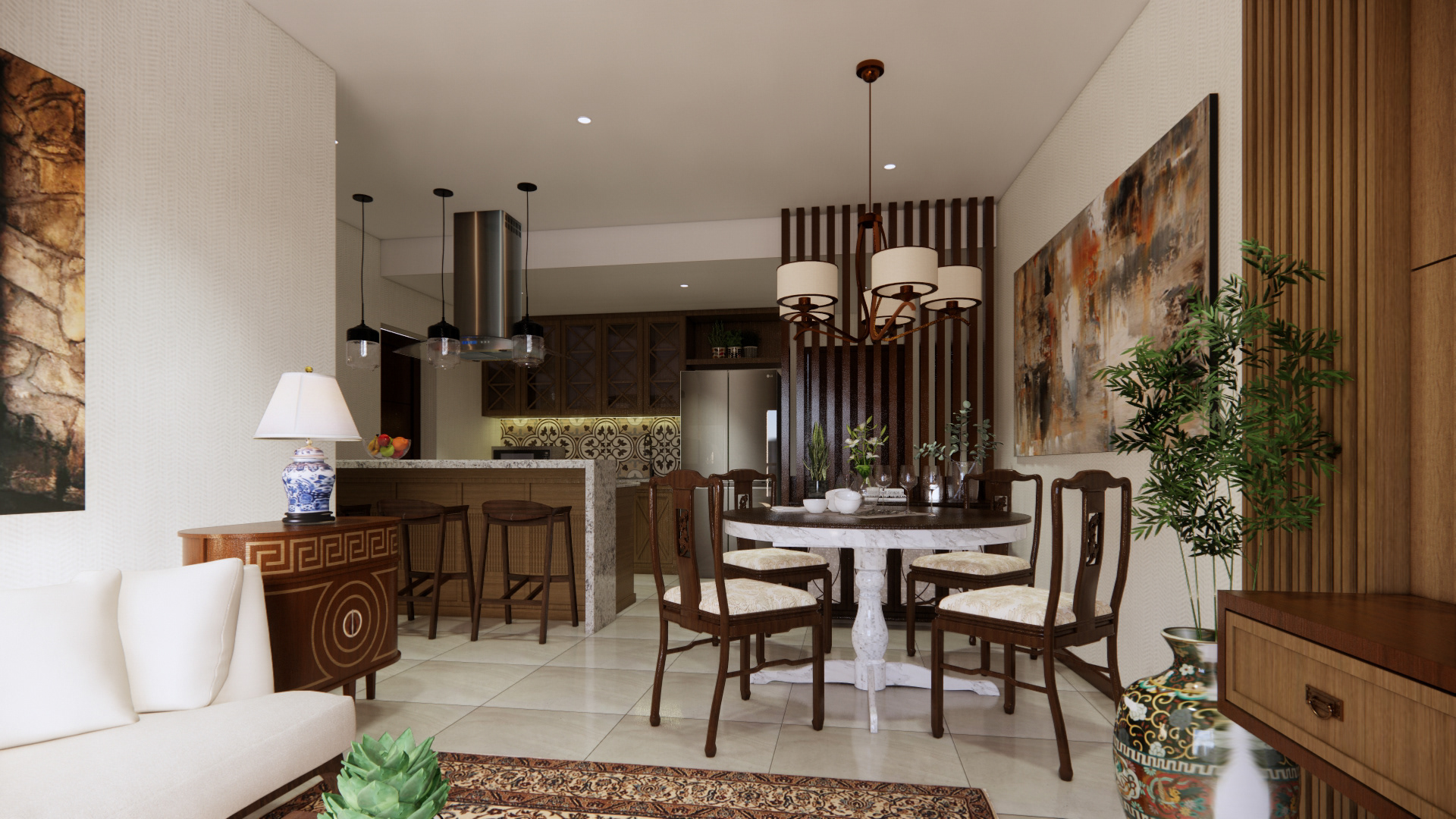 Modern Oriental Condo Unit | Ortigas-4