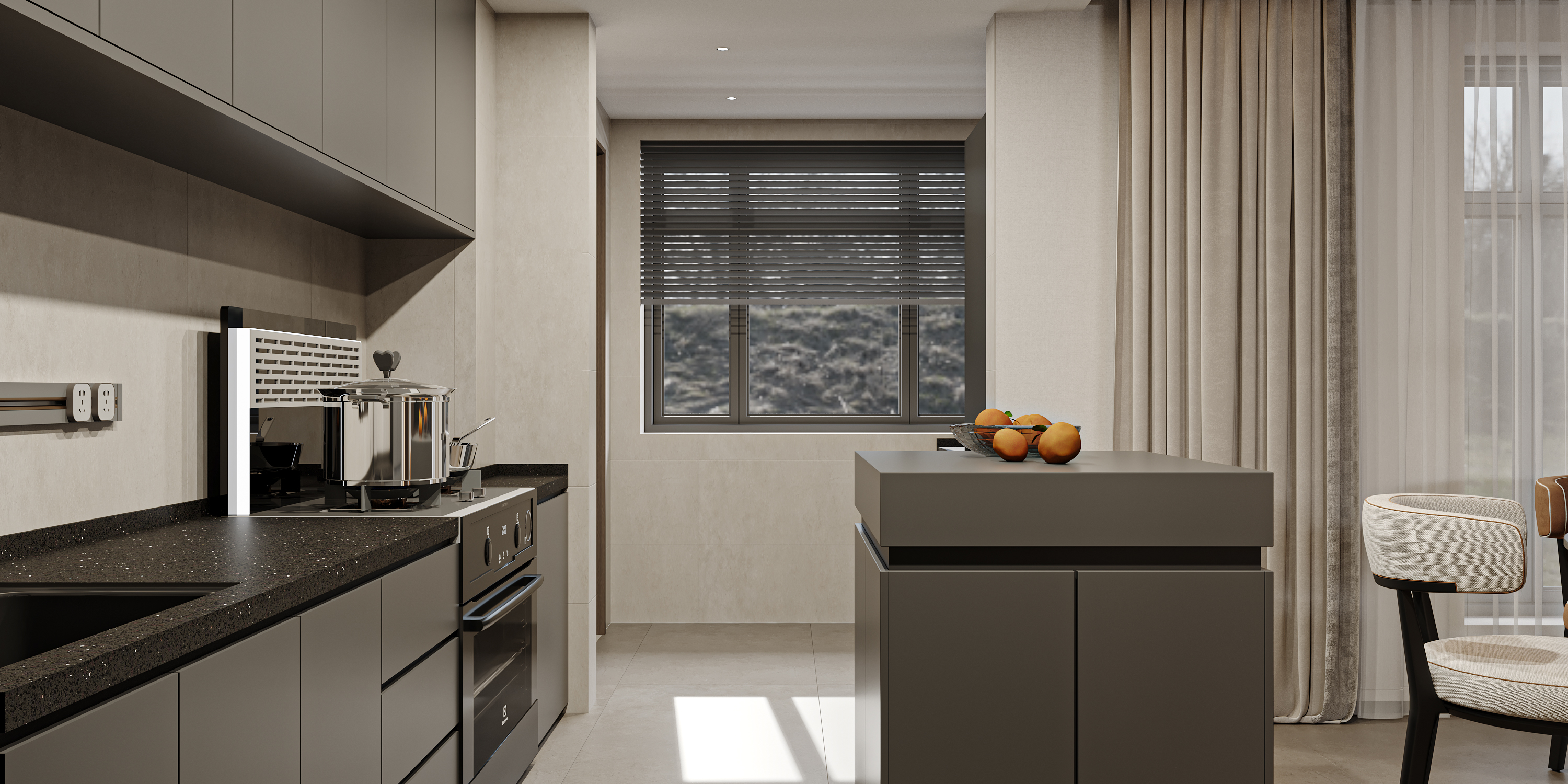 家装客餐厅卧室效果图表现-9