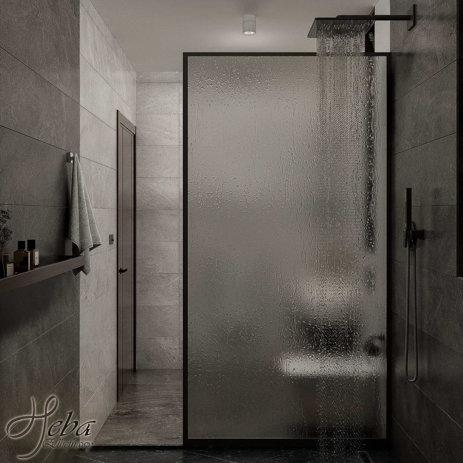 灰色浴室丨埃及开罗-9