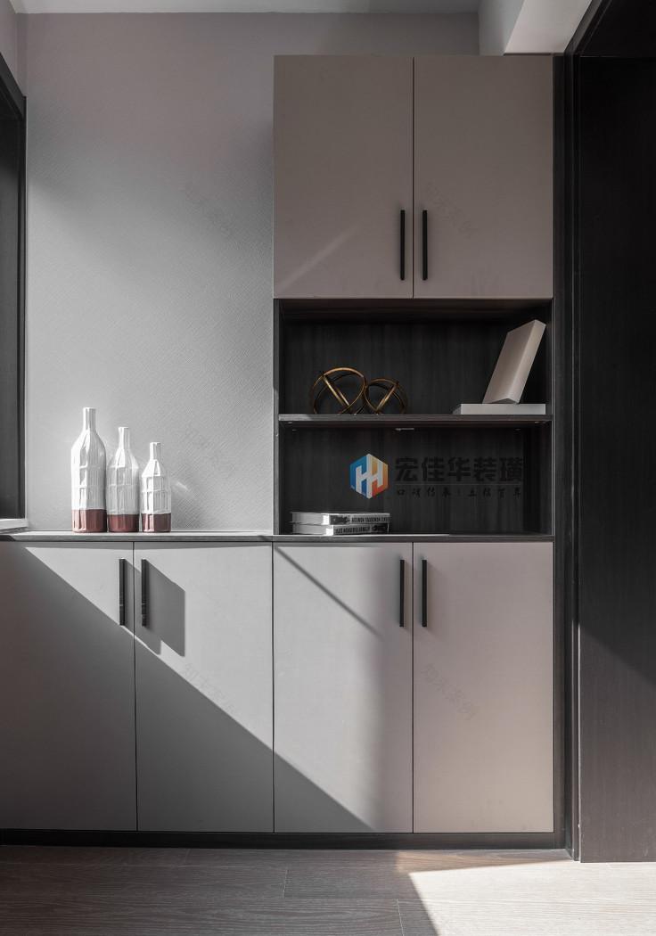 现代黑白灰,打造简约大气家居空间-35