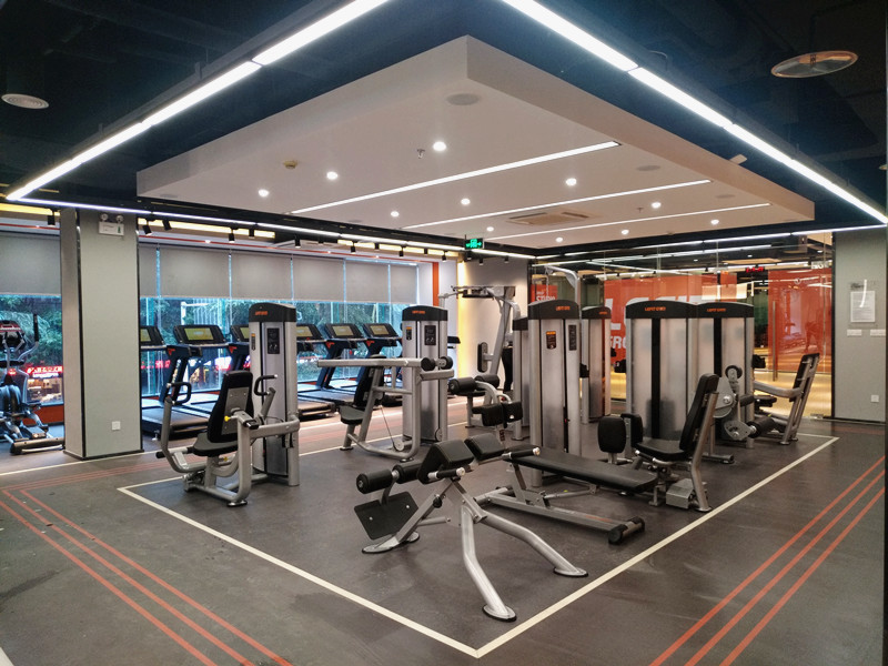 乐刻健身装修设计 重庆两路店-8