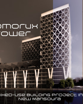 Anastasiya Gushchina丨商业综合体丨Mixed-use building project in new mansoura