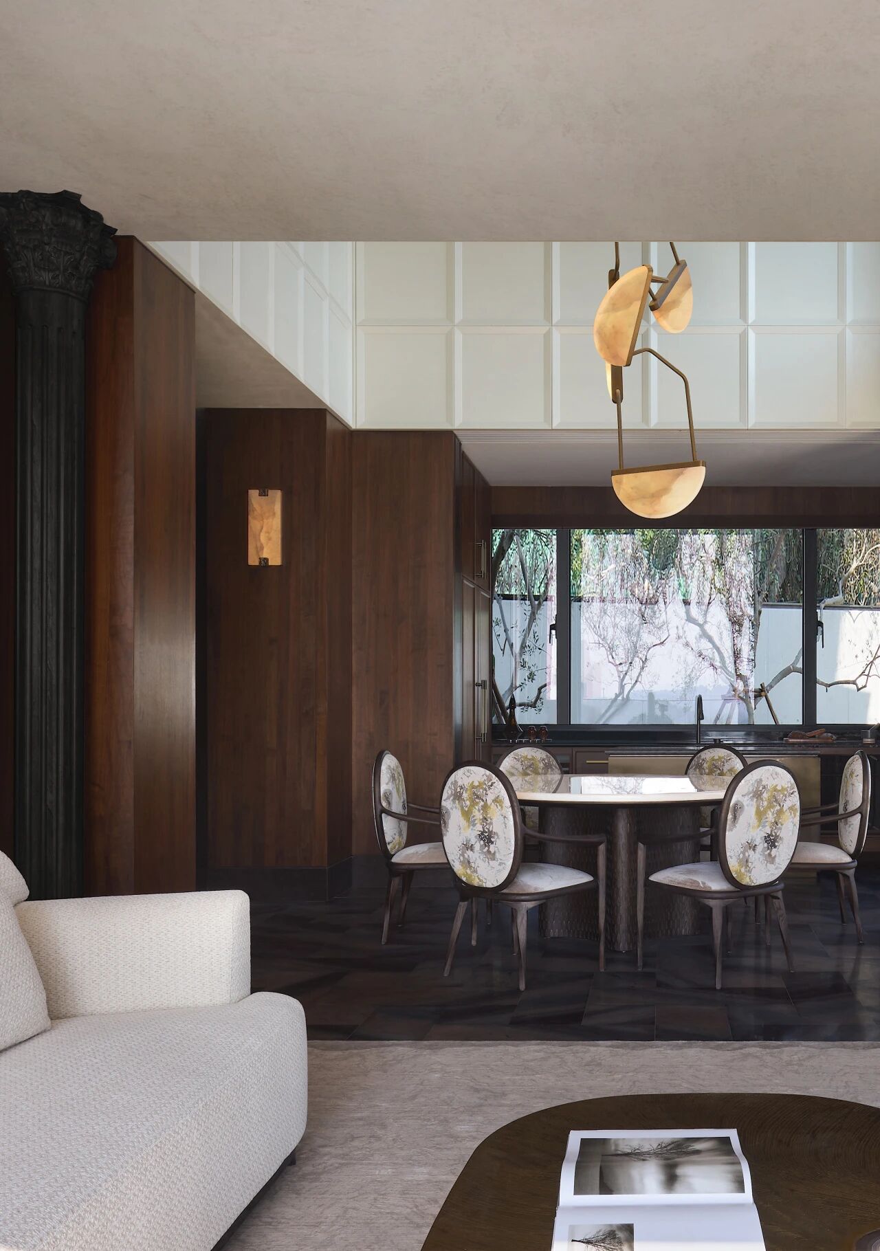 金地御湖颂丨中国广州丨硬装矩阵纵横,软装矩阵鸣翠-12