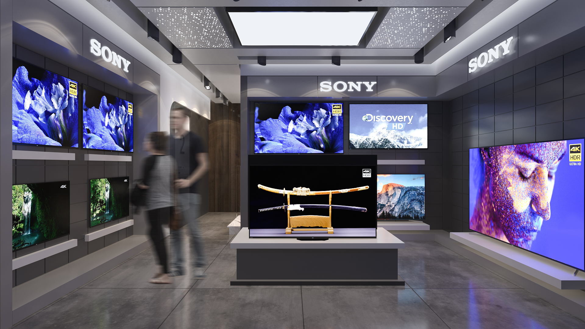 Etronic 电子产品展厅设计丨埃及开罗-15