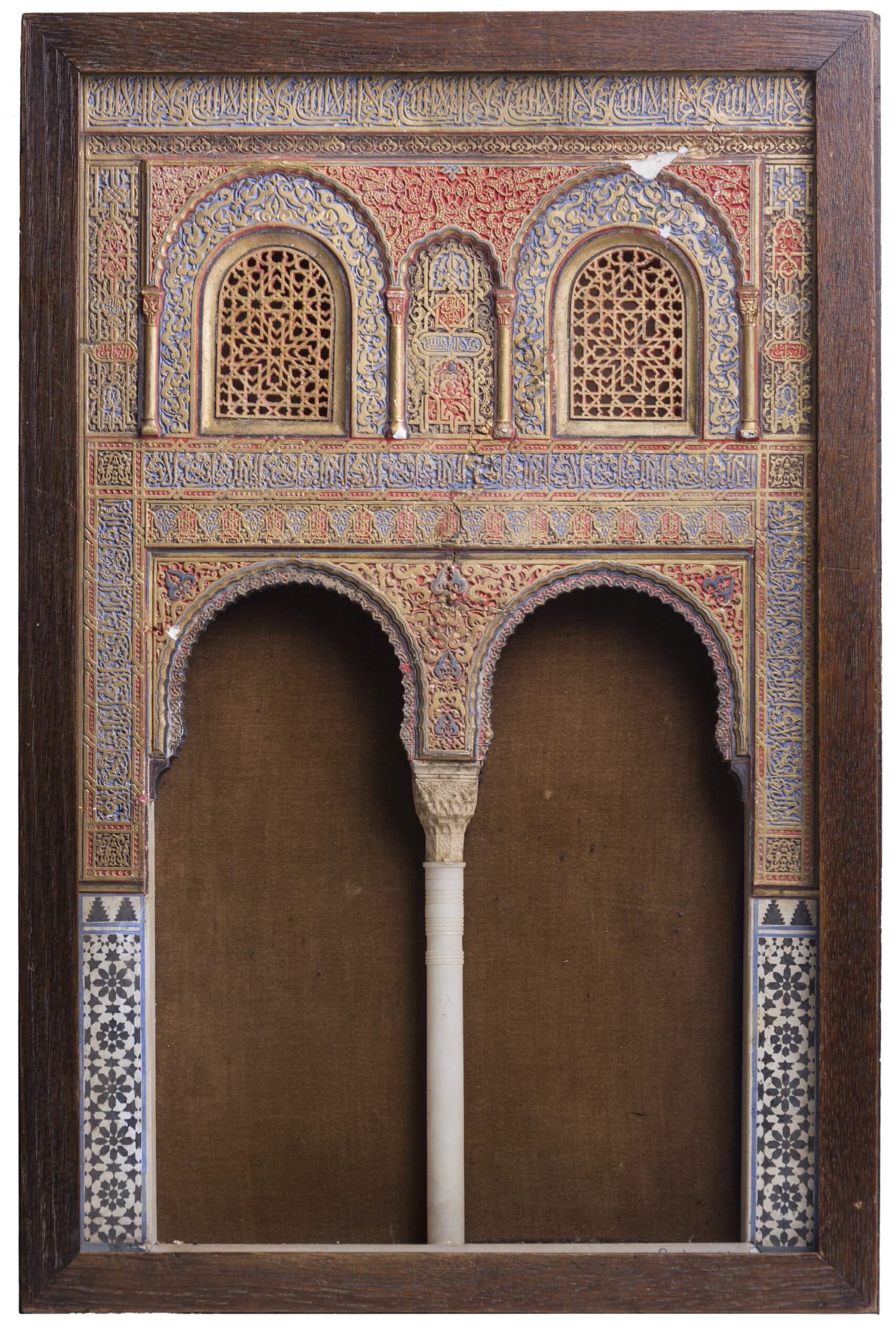 阿尔罕布拉宫科马雷斯宫王座厅修复及模型制作丨西班牙格拉纳达丨孔特雷拉斯家族（拉斐尔·孔特雷拉斯为主）-18