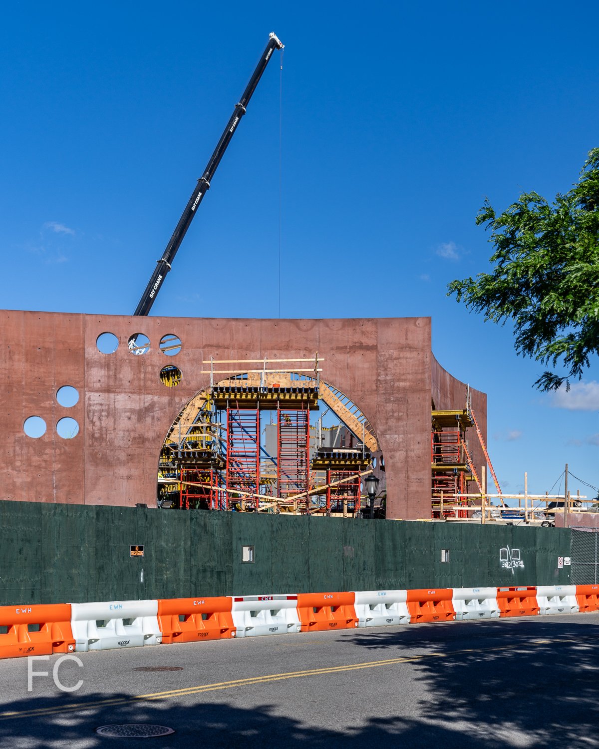 Construction Update: Wagner Park Pavilion — FIELD CONDITION-4