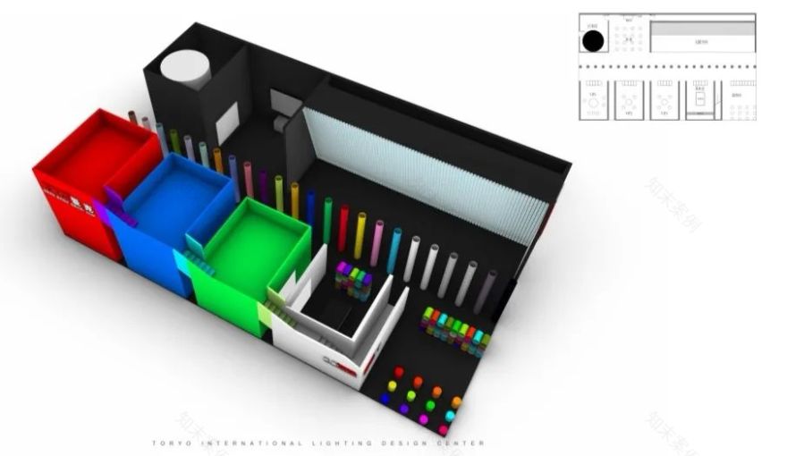 多彩的爱克 · 2021 广州光亚照明展爱克展厅设计丨中国广州丨栋梁国际照明设计(北京)中心有限公司-18