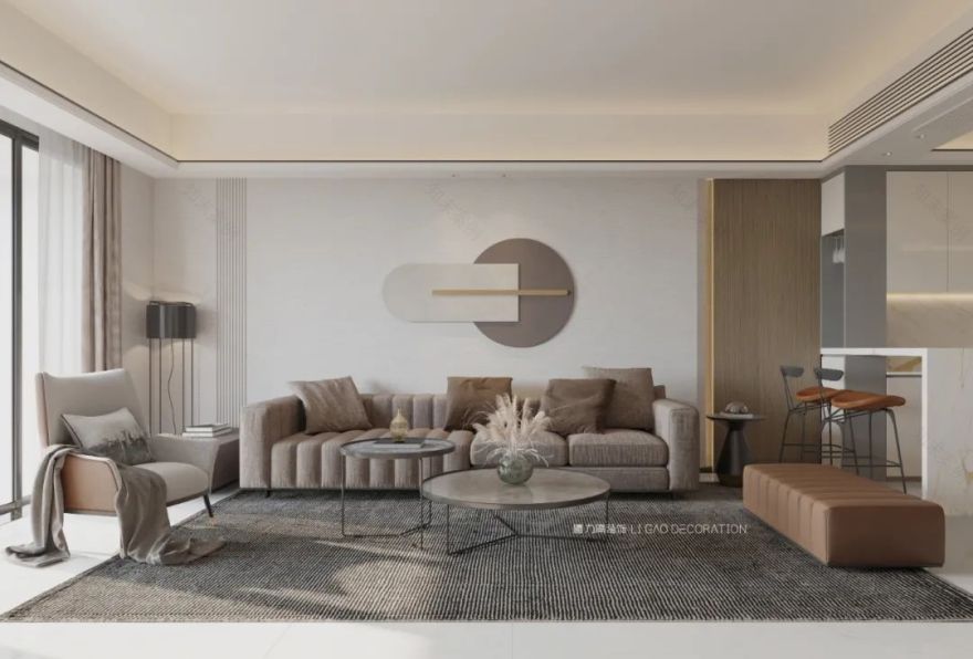 现代简约风恒大名都与碧桂园精装房设计案例-42