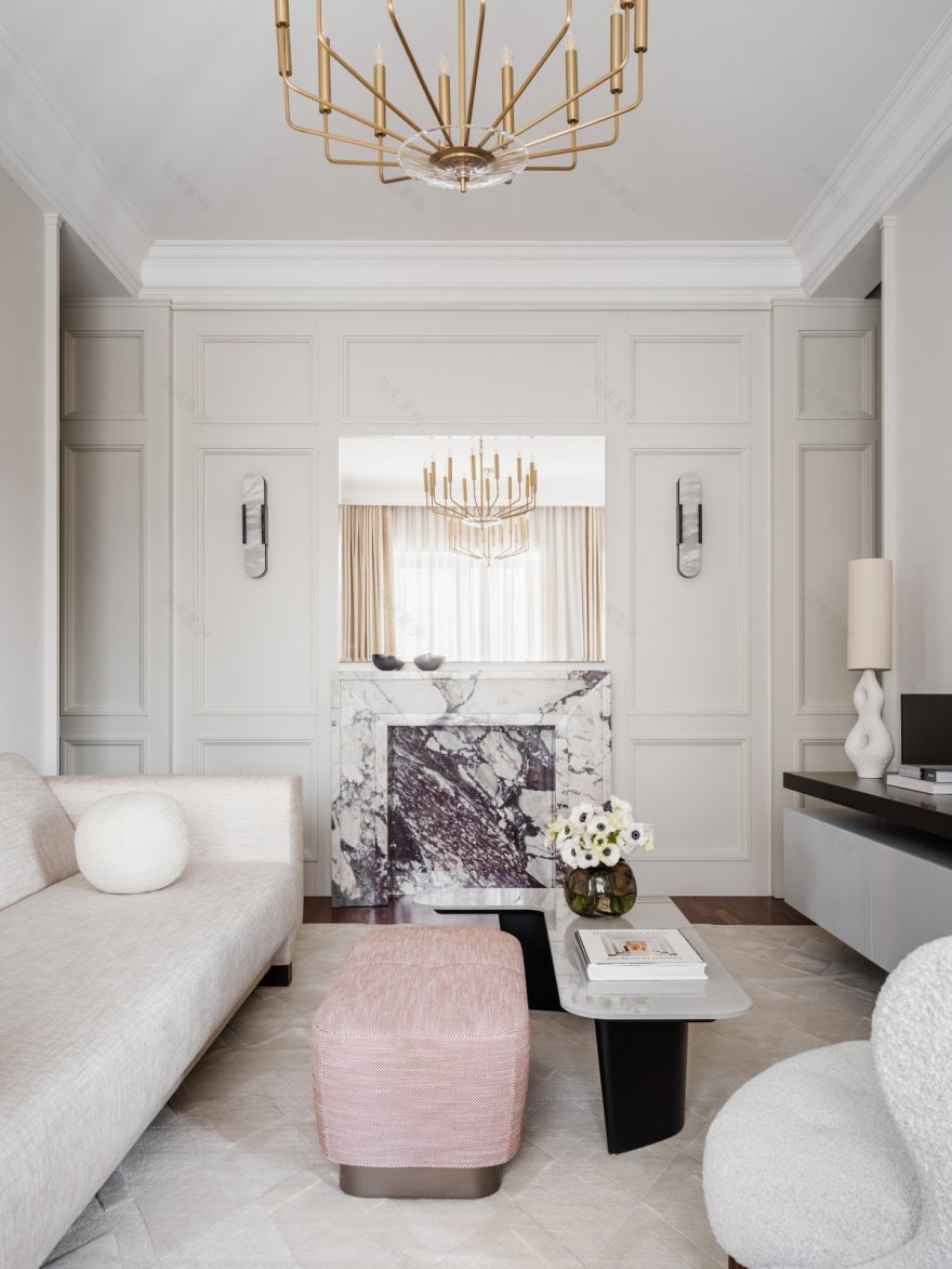 莫斯科历史中心 75 平米公寓设计丨俄罗斯莫斯科丨Maya Gusovskaya,Yana Bykova-5