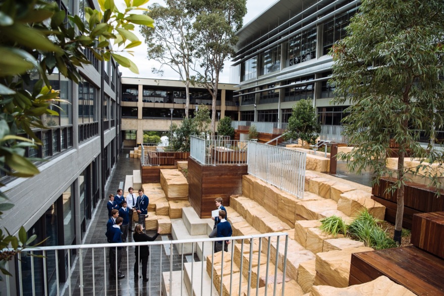 创新校园景观 | 澳大利亚圣伊格内修斯河景学院-3