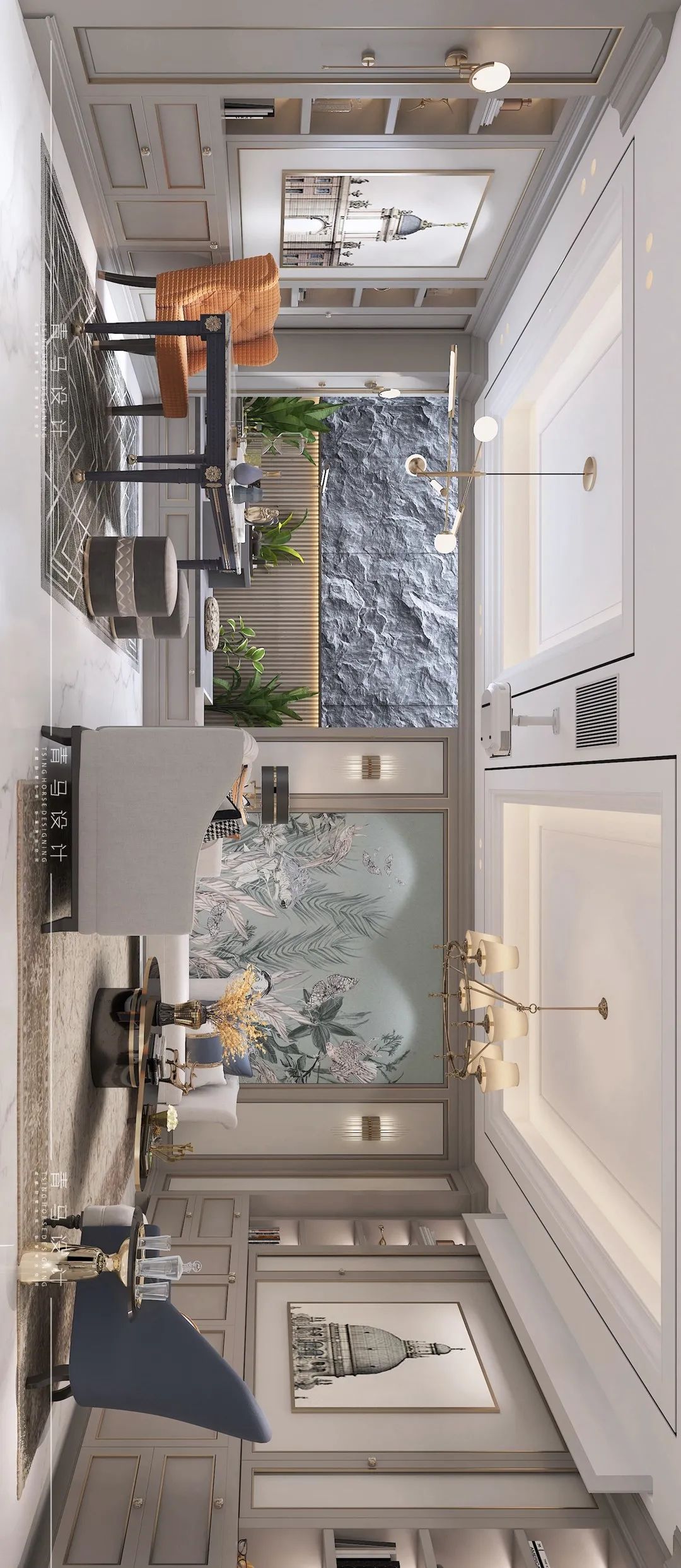 科为城墅美式别墅设计丨青马别墅空间设计-50