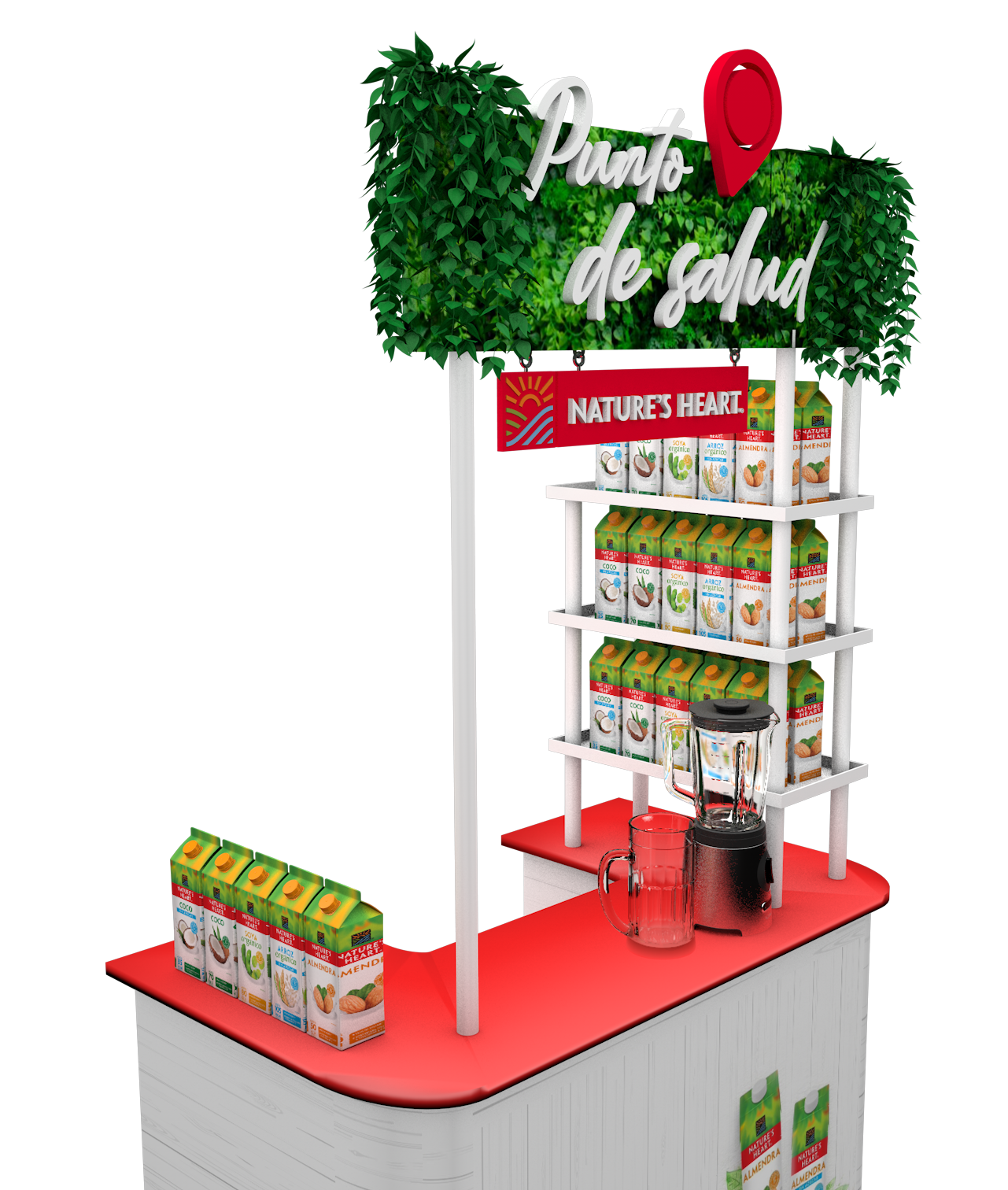 Nature's Heart - Stand para degustación-2