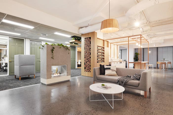 西安金融理财公司办公室装修设计案例-2