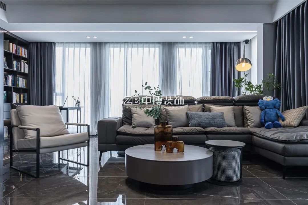 【中博案例】118方现代风格设计，用极简的配色，勾勒美好时尚的新生活！-24