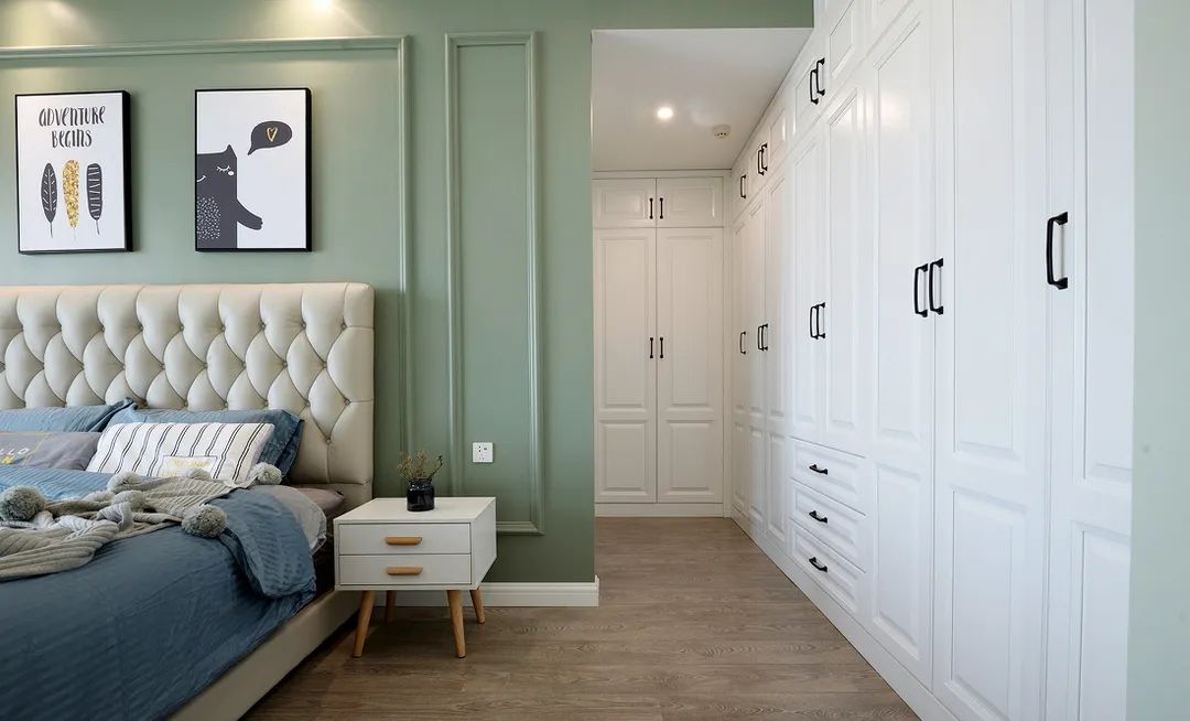 卧室床头背景墙设计灵感大全,美翻你的家!-25