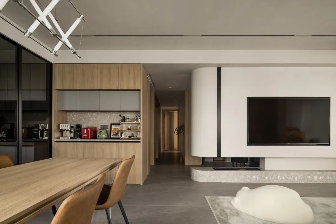 合肥 133㎡现代风家居设计丨中国合肥丨飞墨设计组-24