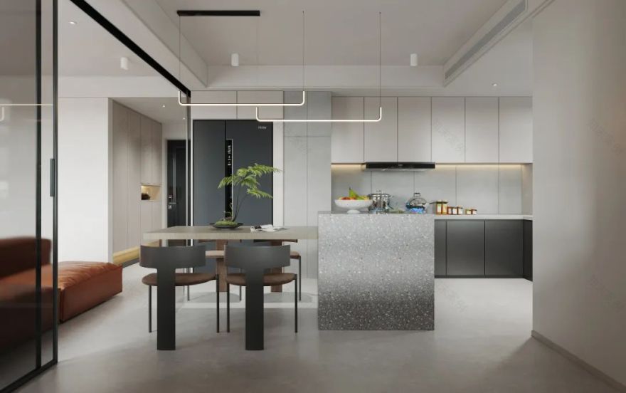 秋日间丨中国天津丨凡高空间设计-42