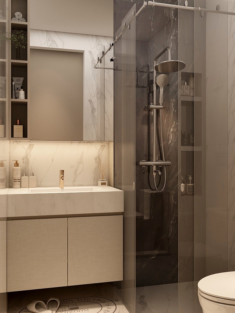 Living / Kitchen /Bedroom-7