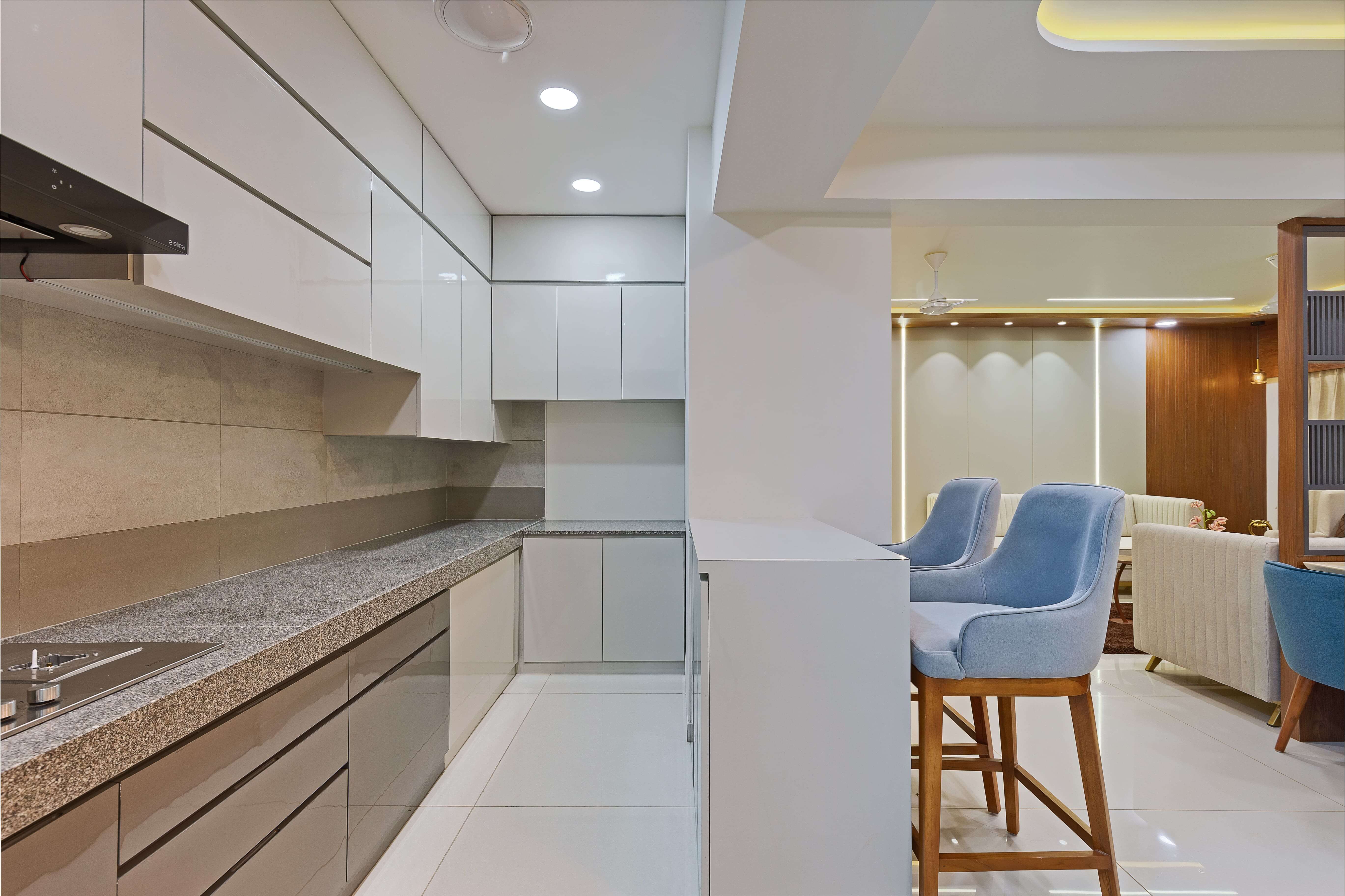 Olive Greens3BHK 标准交钥匙室内设计丨Montdor Interior-17