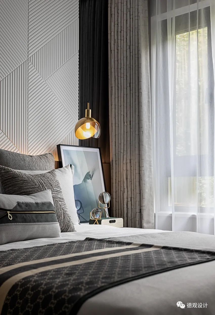 德观设计 | 兴华尚都国际样板间 | 惊艳橙光,写意人文东方-111