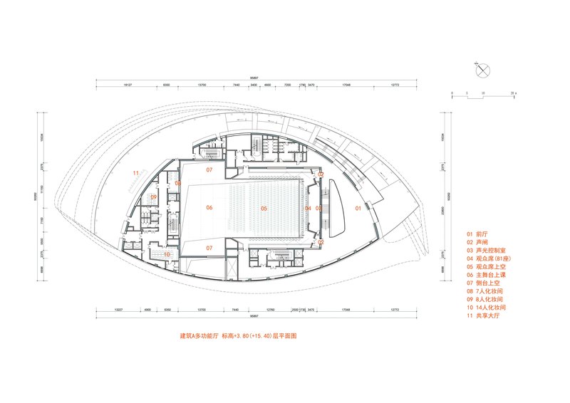 福州海峡文化艺术中心——现代主义建筑的茉莉花语-44