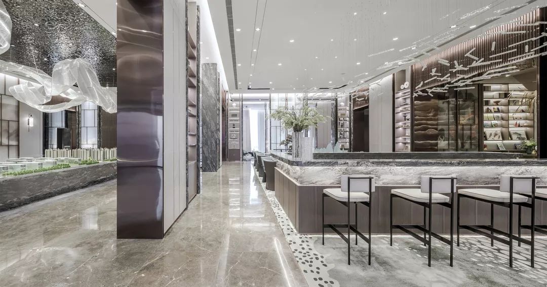 青岛天一仁和宸璟都会售楼处 | 诗意山海,东方美学-14