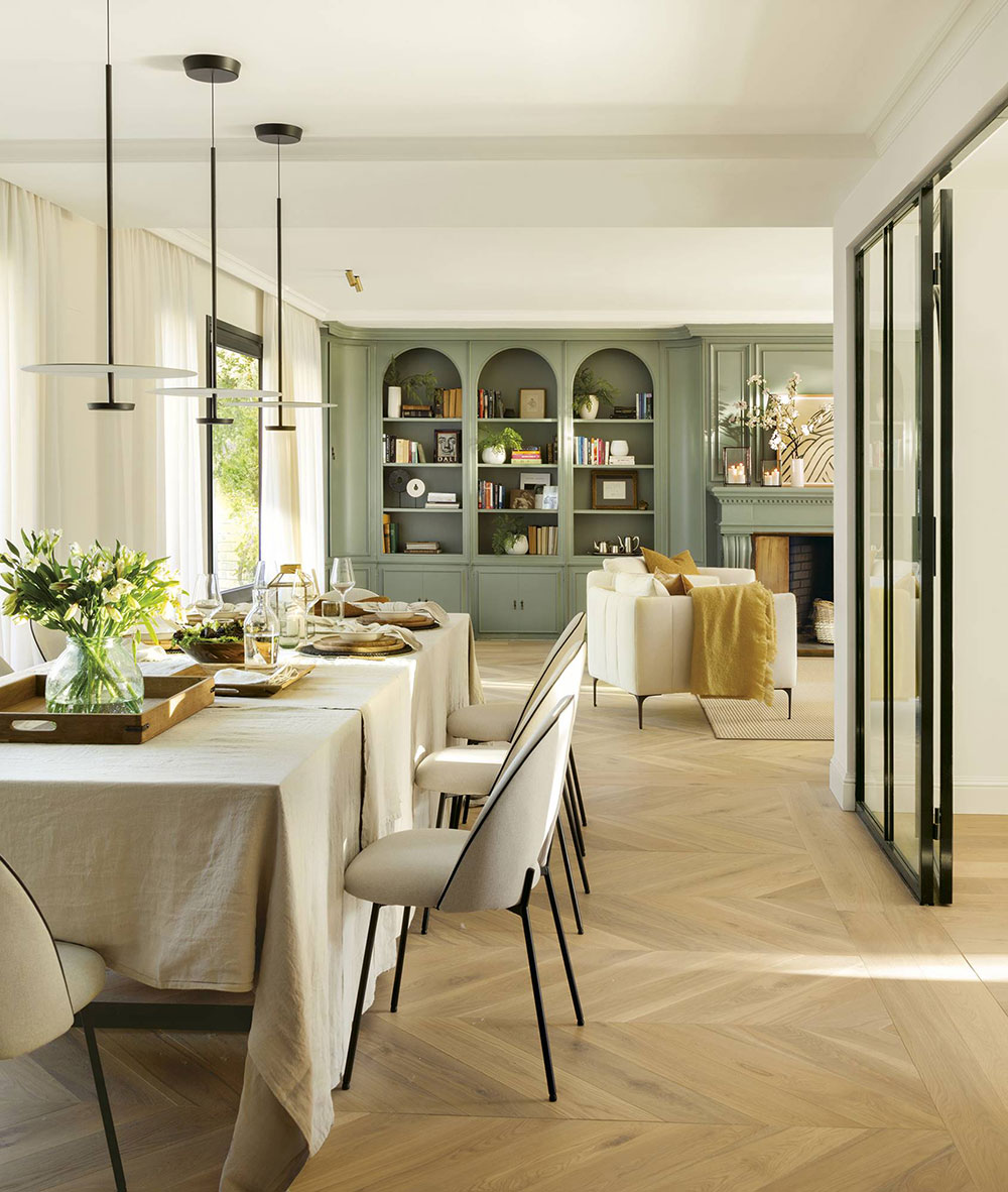 自然色调的优雅公寓设计-2