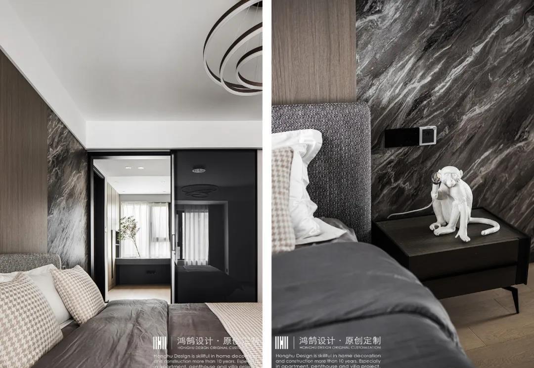 绍兴鸿鹄设计丨平层丨140平现代简约,汇筑年轻新生活-21