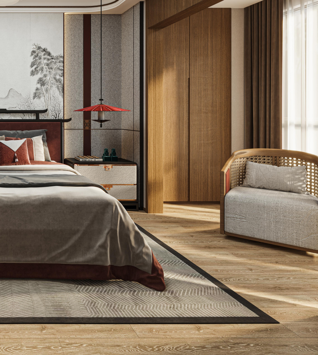 西安紫薇田园都市F区新中式风家居设计丨中国西安丨西安·大小空间设计-27