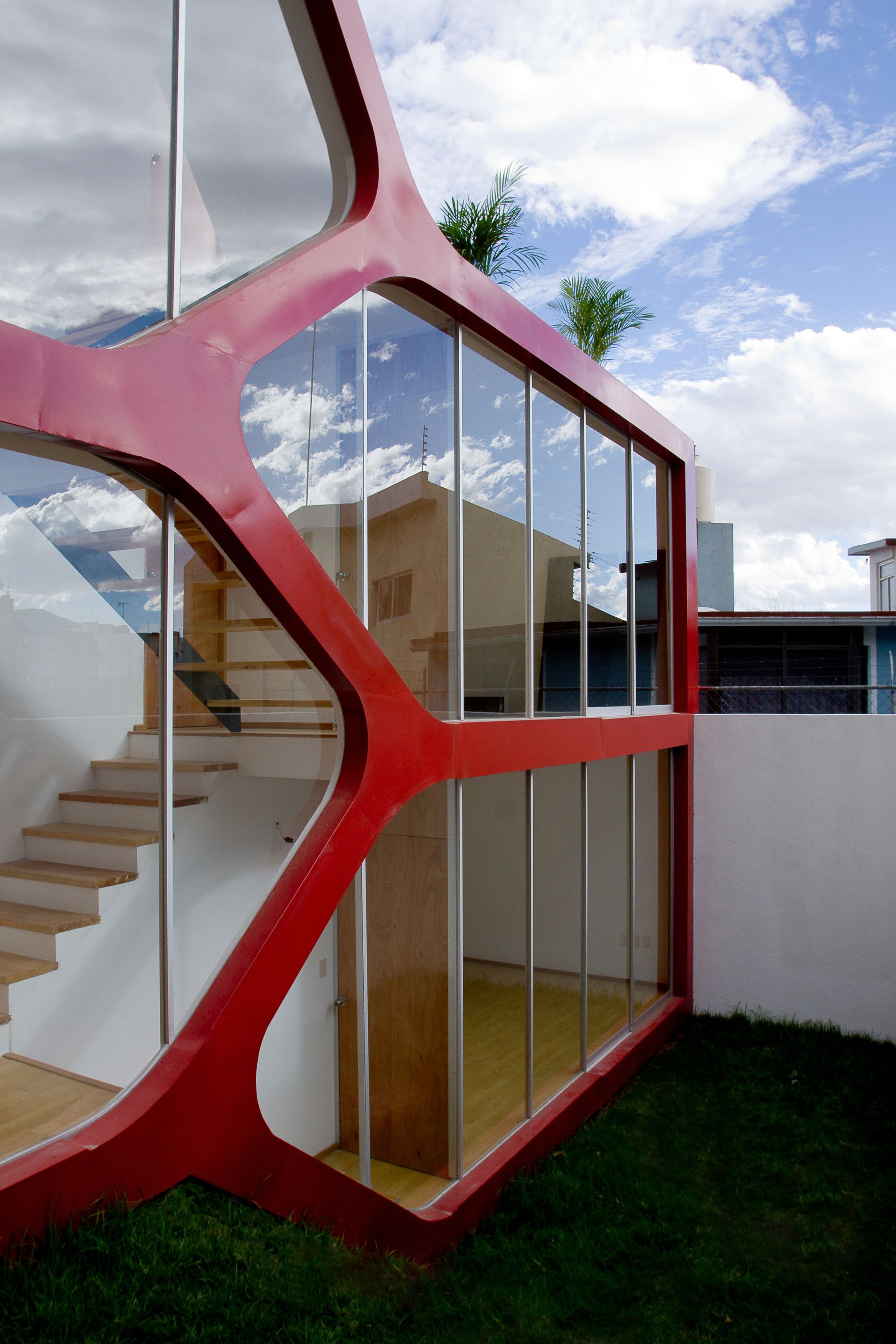 墨西哥 ATZ 住宅,模块化设计融入自然地形-32