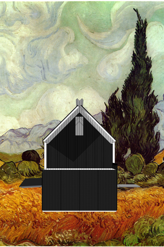 斜向模块化住宅 | 智利 Shotgun House-17