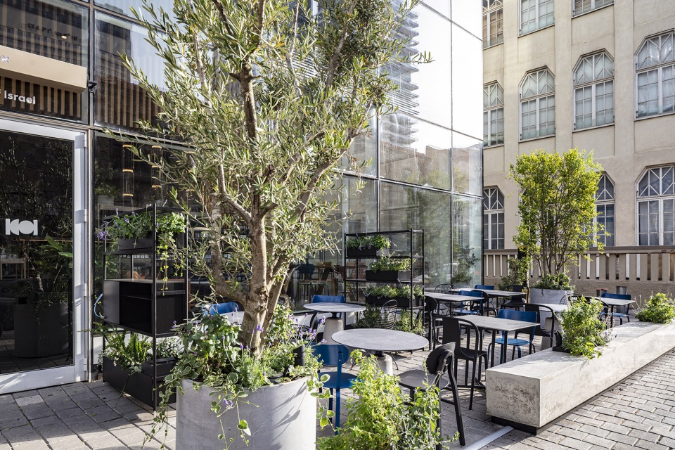 特拉维夫国家创业中心以色列烹饪学院，多功能蓝色空间融合烹饪文化-29