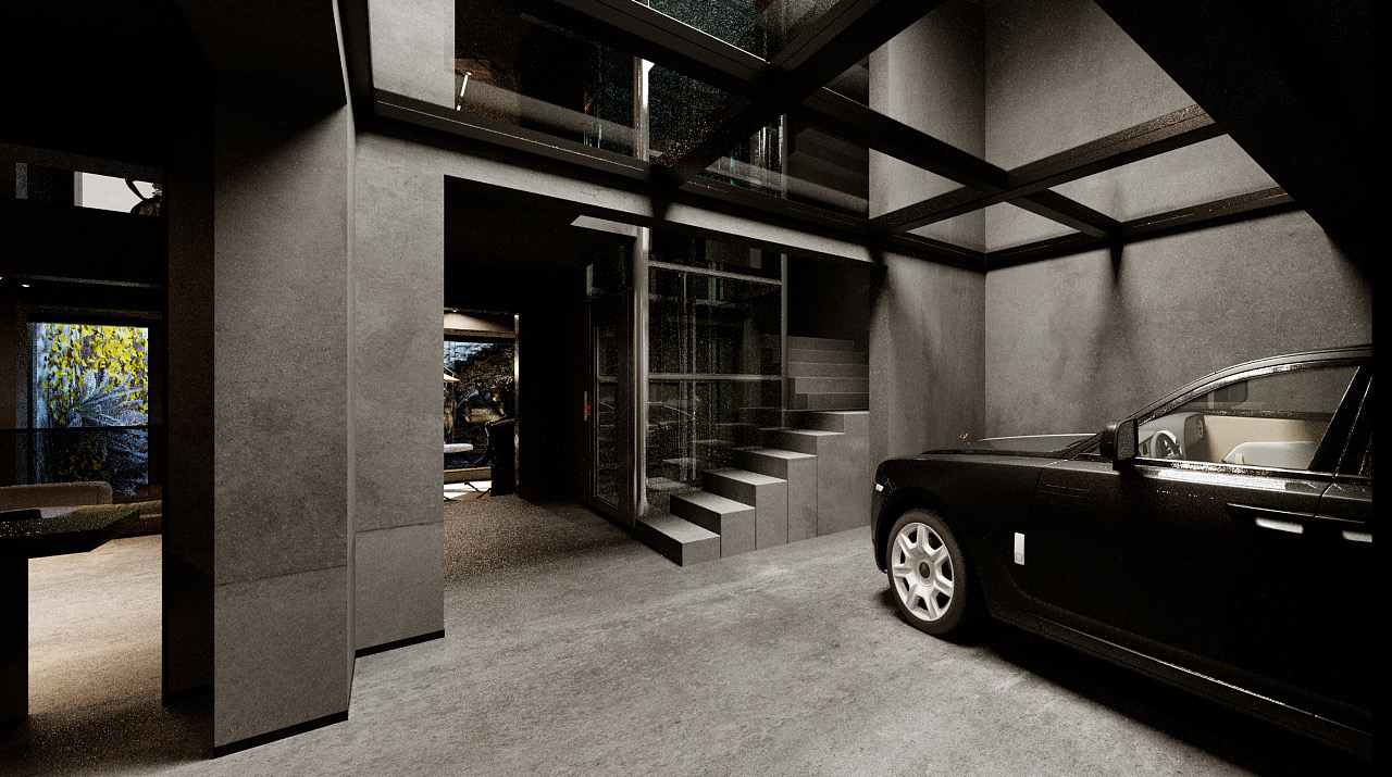 都会黑白灰 | 开放式布局的现代简约空间-11