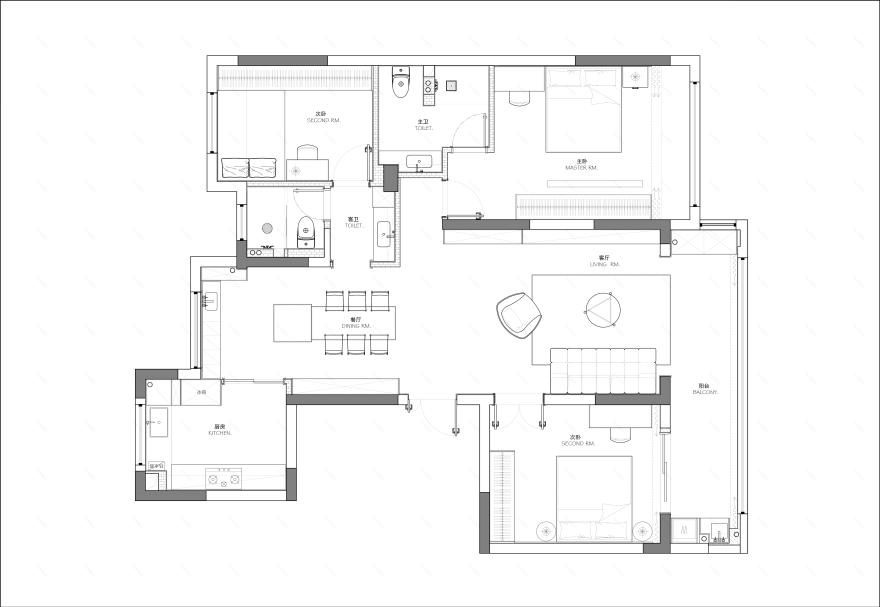 研己实景 · 中式的另一种可能性,150平华丽的复古东方之家丨中国芜湖丨研己设计-59