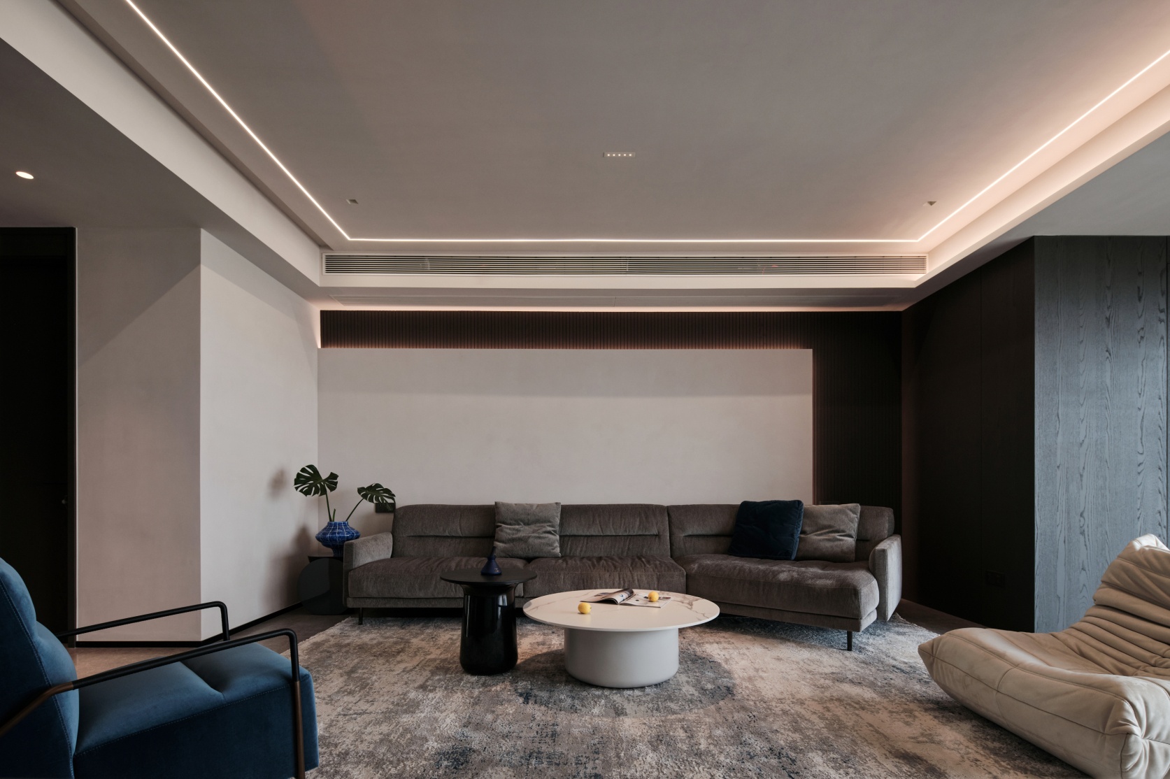 高级灰湖景房丨中国苏州丨晓安设计-3