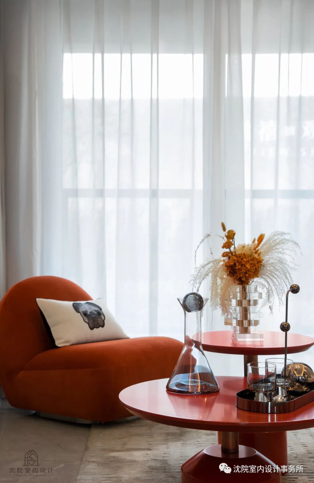 苏州吴江桃源观云 85㎡精装样板房 | 红色前卫空间,温暖陪伴成长-1