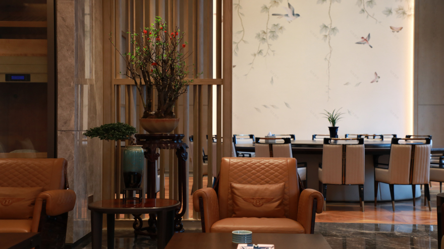 照明设计传递企业温度 | 讯美会所灯光设计-8