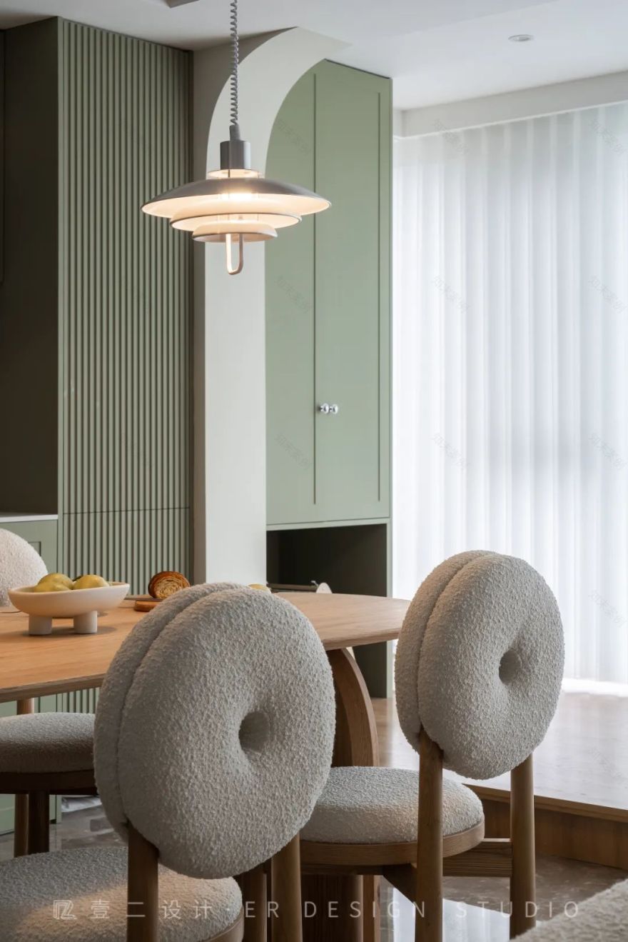 成都奥园云璟绿色混搭风格住宅丨中国成都丨壹二设计-29