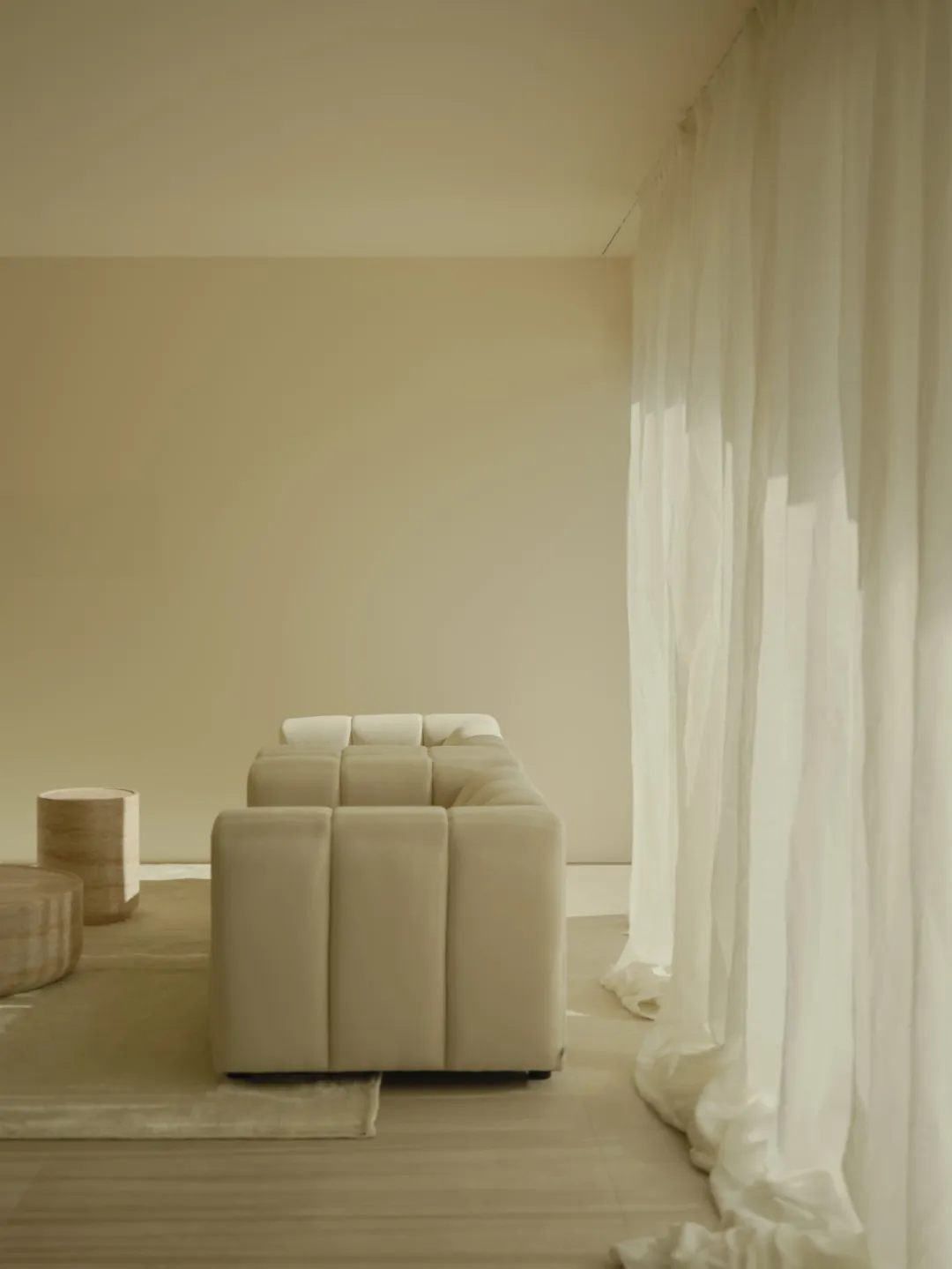 195㎡纯白几何，用日光雕刻生活的诗意-10