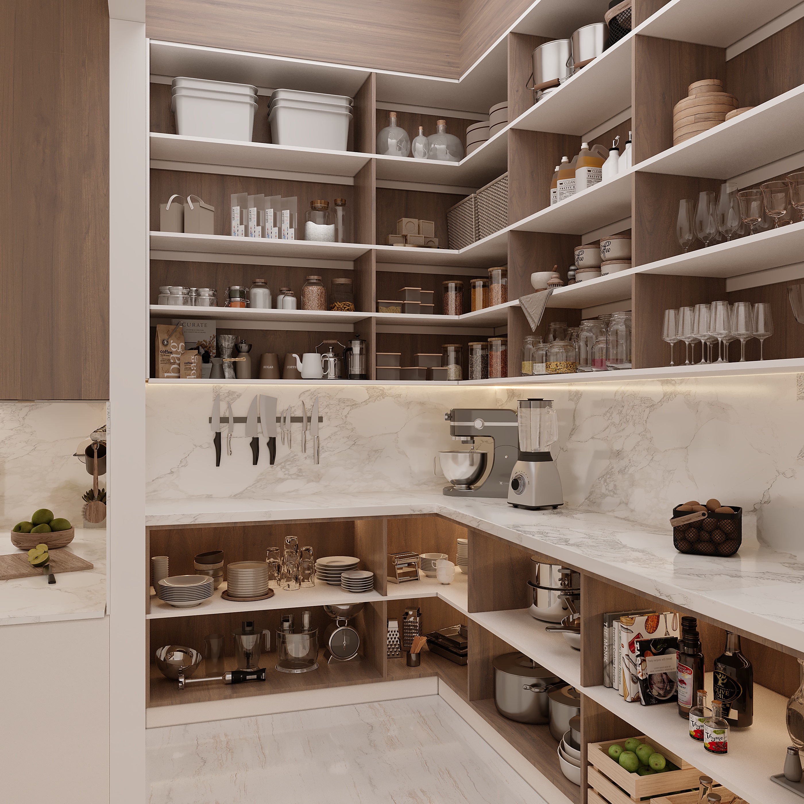 脏乱的厨房和储物间丨阿联酋-12