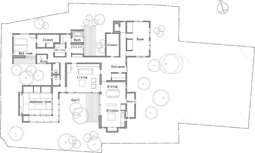 日式庭院住宅,打动灵魂的空间美韵-165